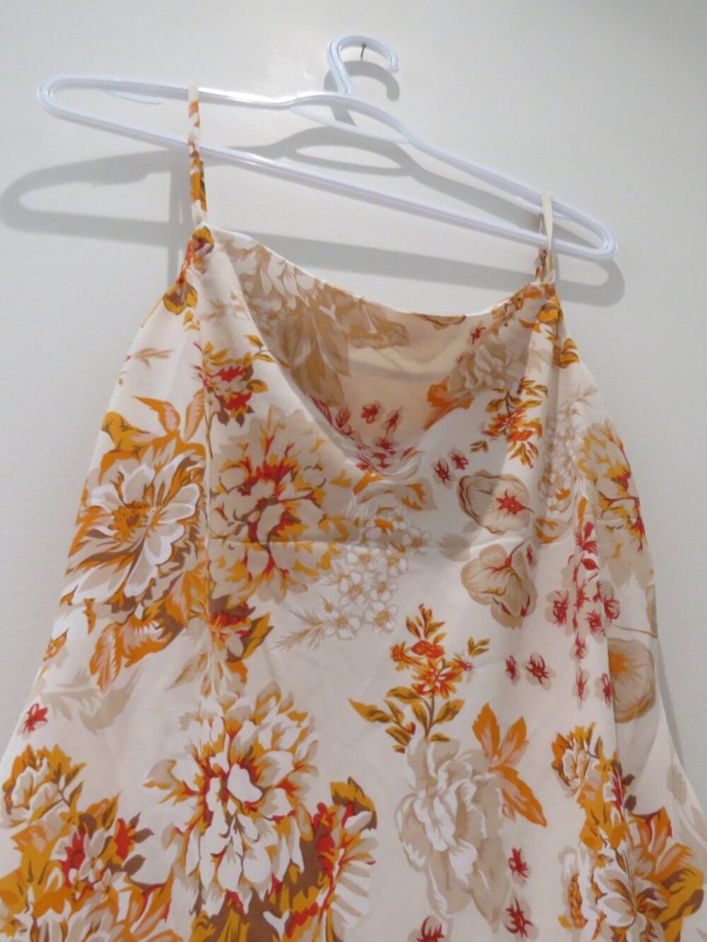 PETAL & PUP Yelena Floral Cowl Neck Maxi Slip Dress Size US 2 Wedding Cocktail - Picture 7 of 13